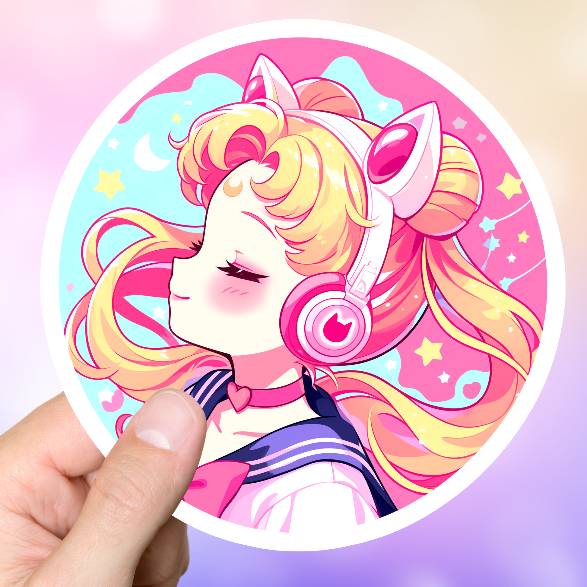 Usagi Tsukino Lofi Sticker