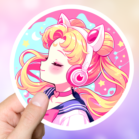 Usagi Tsukino Lofi Sticker