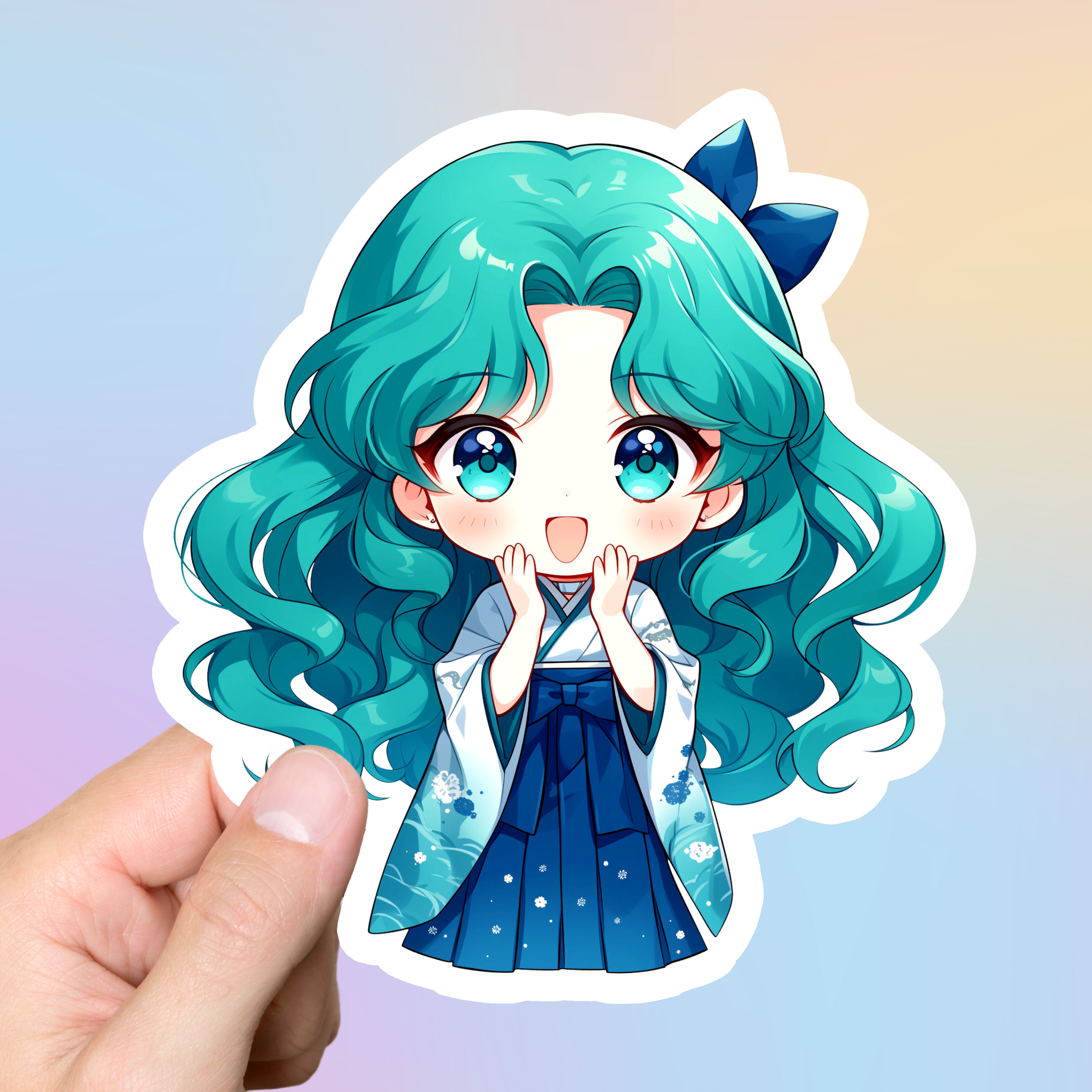 Kimono Michiru Kaiou Sticker