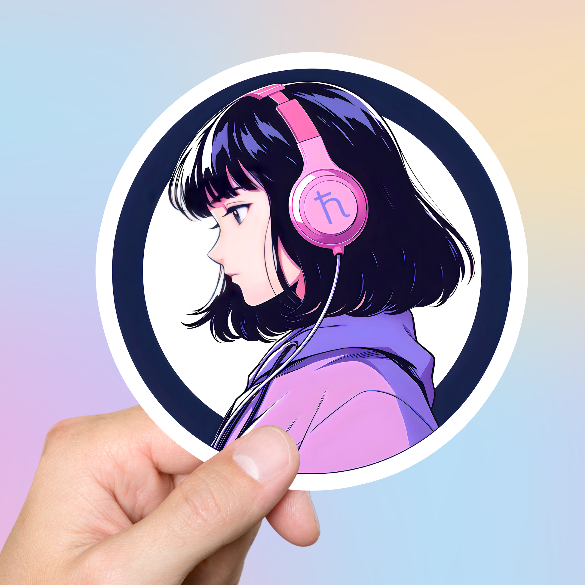 Sailor Saturn Lofi Sticker