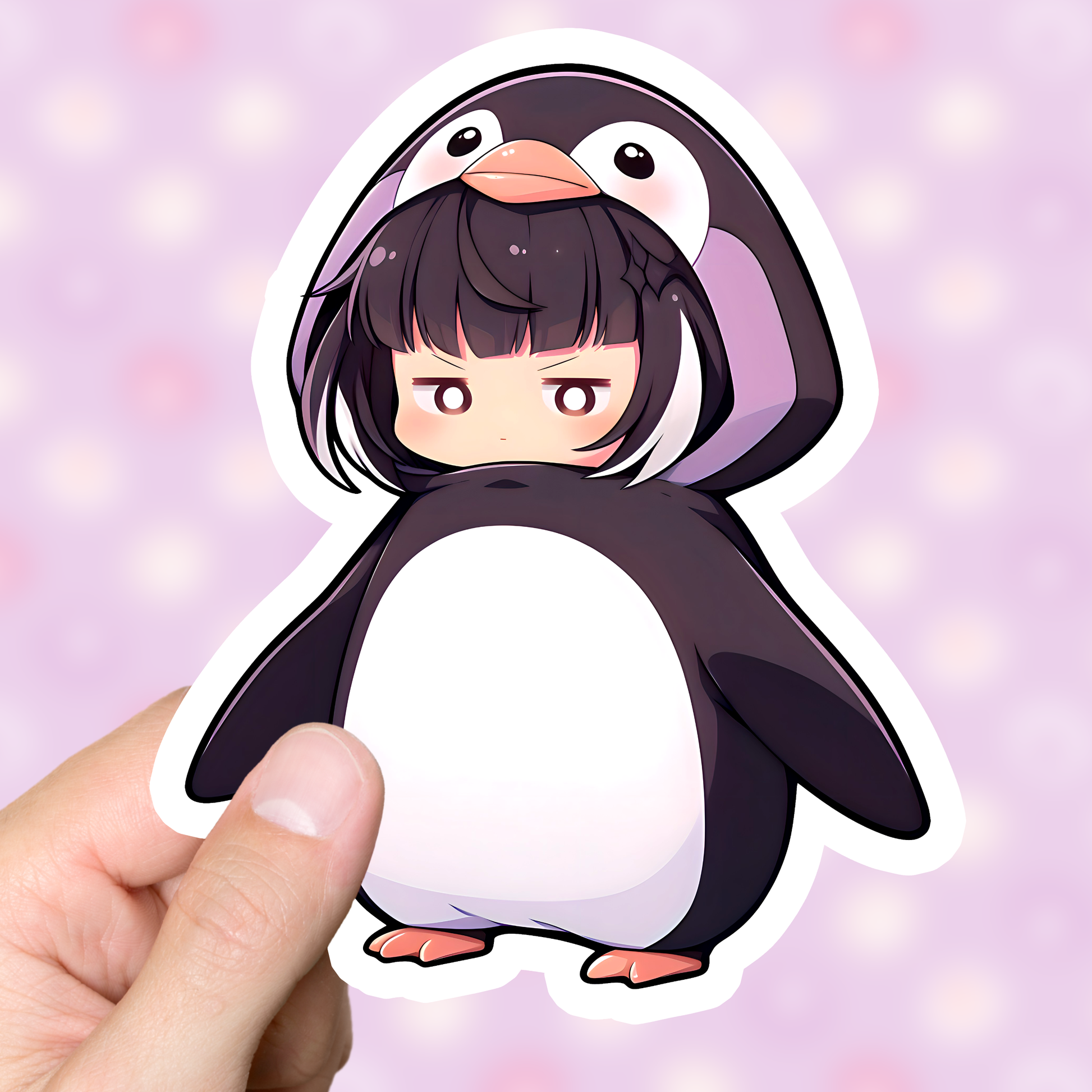 Sailor Saturn Penguin Sticker