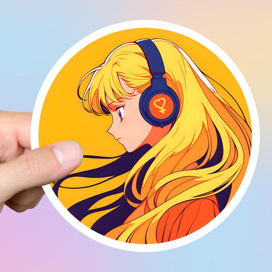 Sailor Venus Lofi Sticker