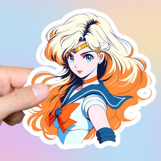 Sailor Venus Retro Sticker