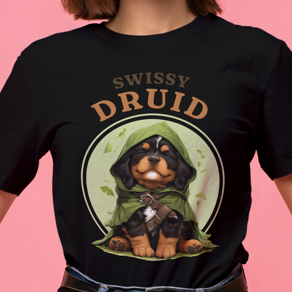 Greater Swiss Mountain Druid Swissy T-Shirt