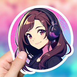 Tifa Lockheart Lofi Sticker