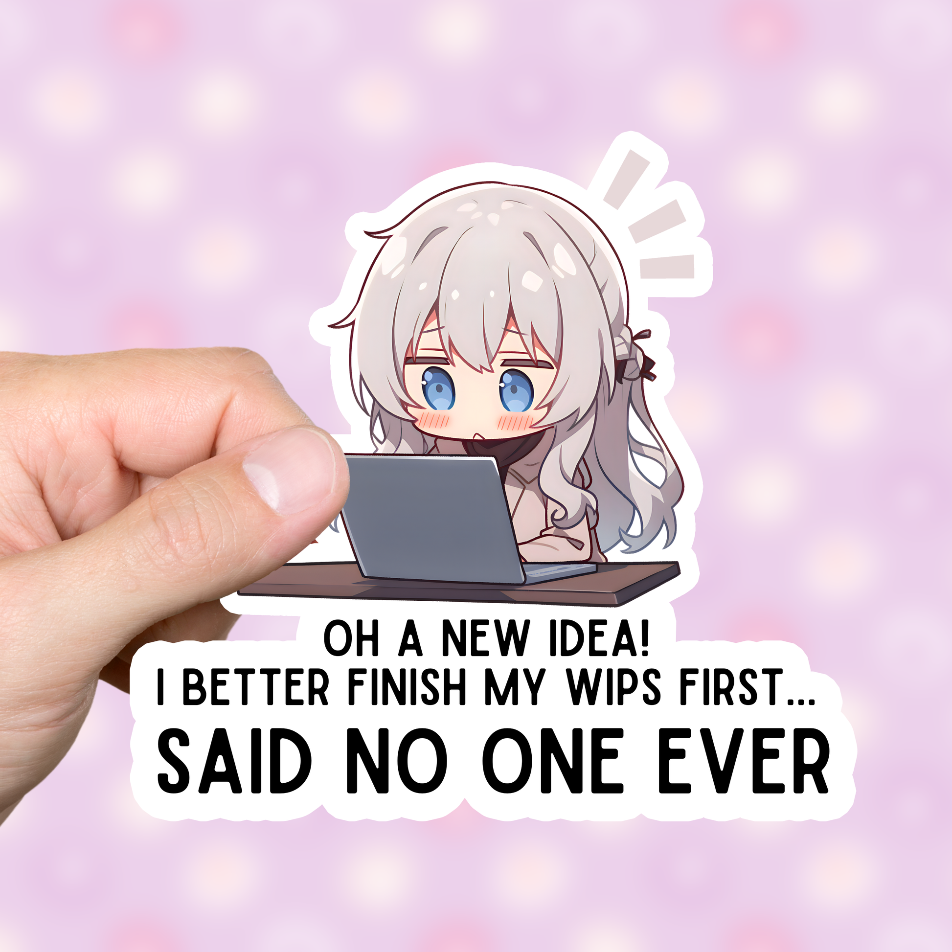 Writer Fanfiction Funny Sticker